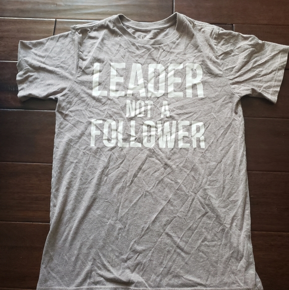 Boys Leader Not A Follower Tee - Picture 1 of 3